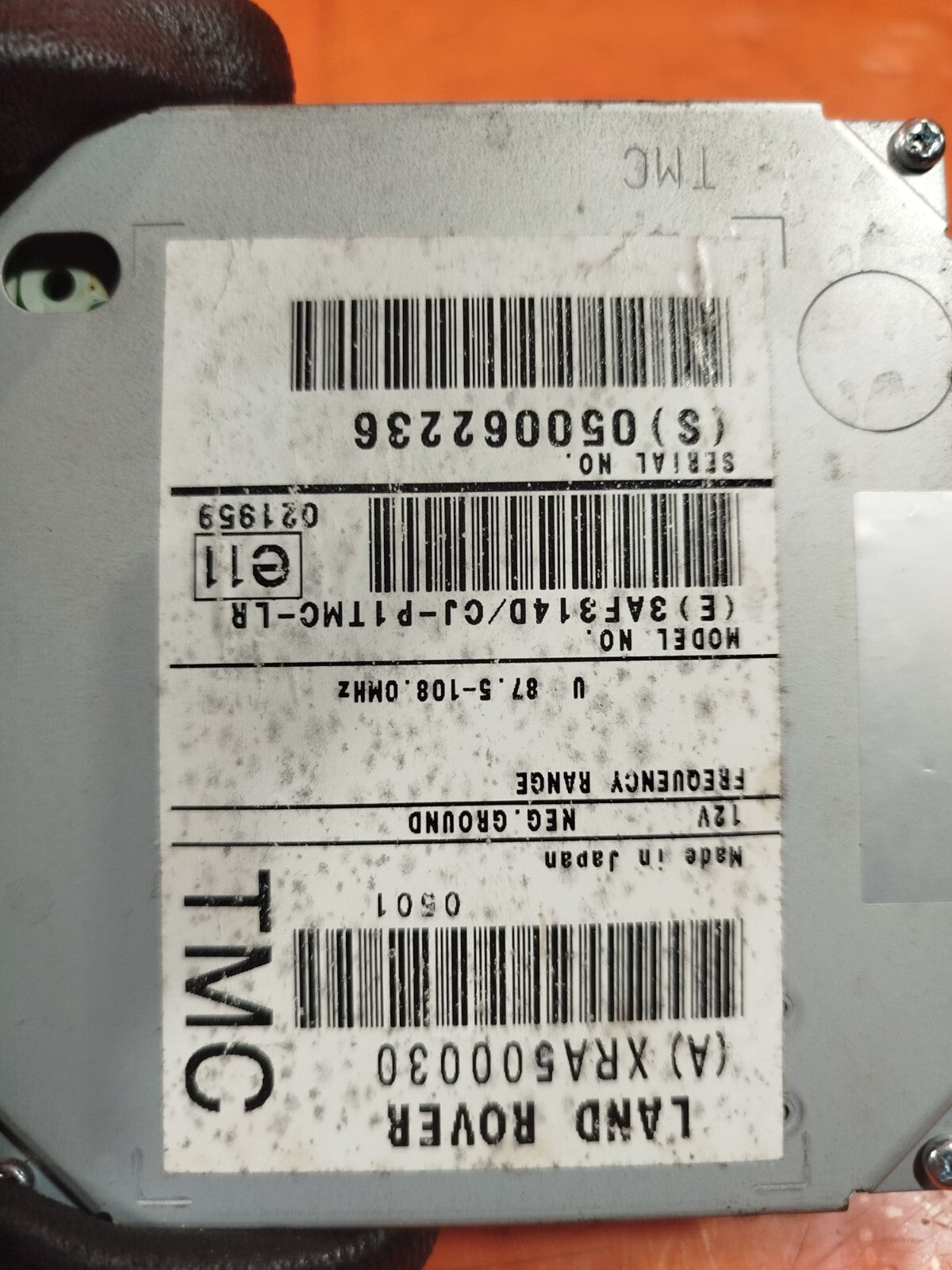 ✅2005 RANGE ROVER VOGUE L322 TRAFFIC CONTROL MODULE XRA500030 + WARRANTY A274 - Image 5