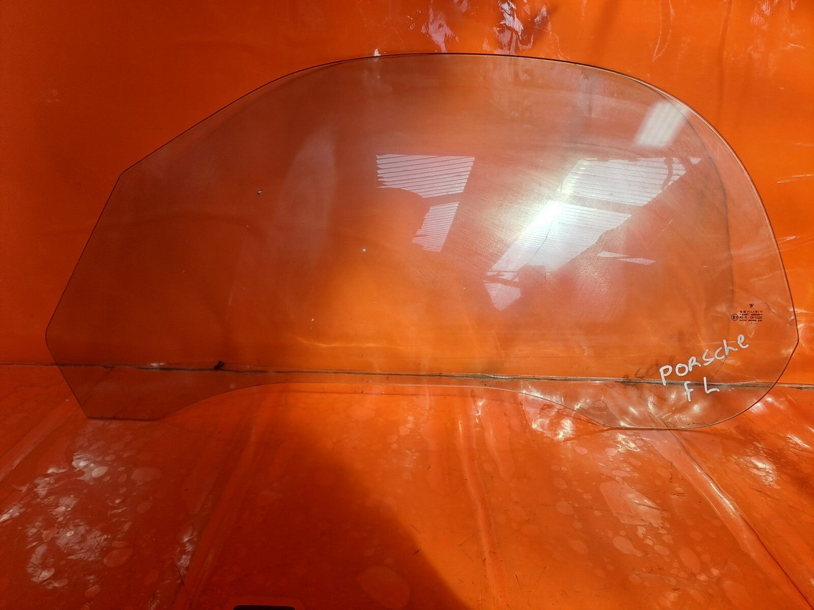 ✅PORSCHE BOXSTER 986 2.7 PETROL 2002 FRONT LEFT DOOR WINDOW GLASS 43R-001025 - Image 3