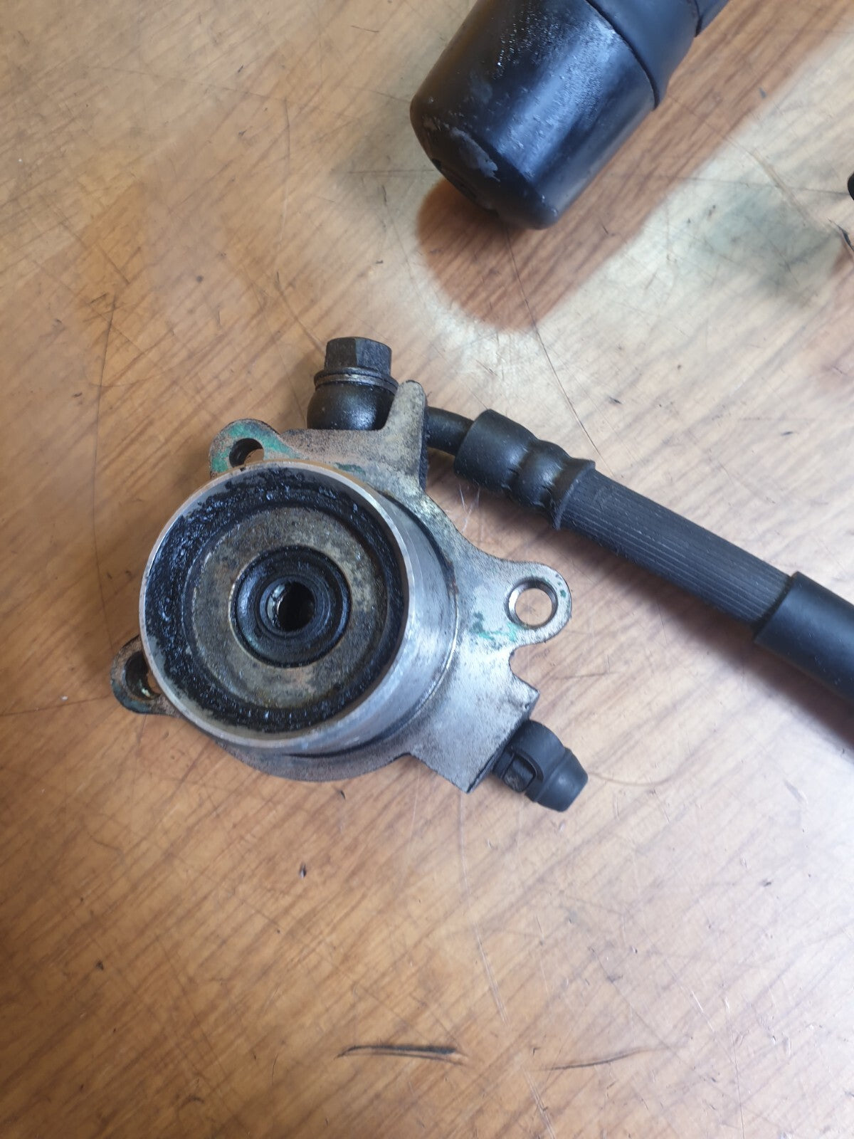 ✅1995 HONDA VFR750 PETROL LEFT HANDLE BAR HM-320B-T + WARRANTY A182 - Image 5