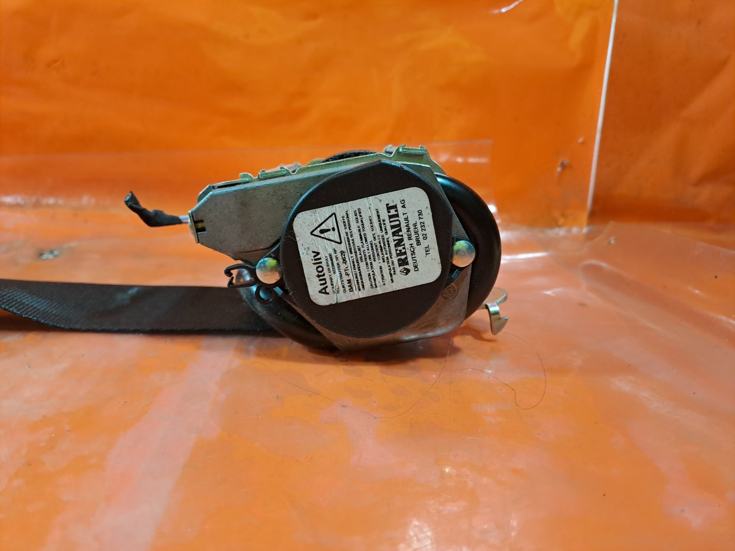 ✅2015 RENAULT ZOE DYNAMIQUE SEAT BELT FRONT RIGHT 868841701R + WARRANTY A317 - Image 4