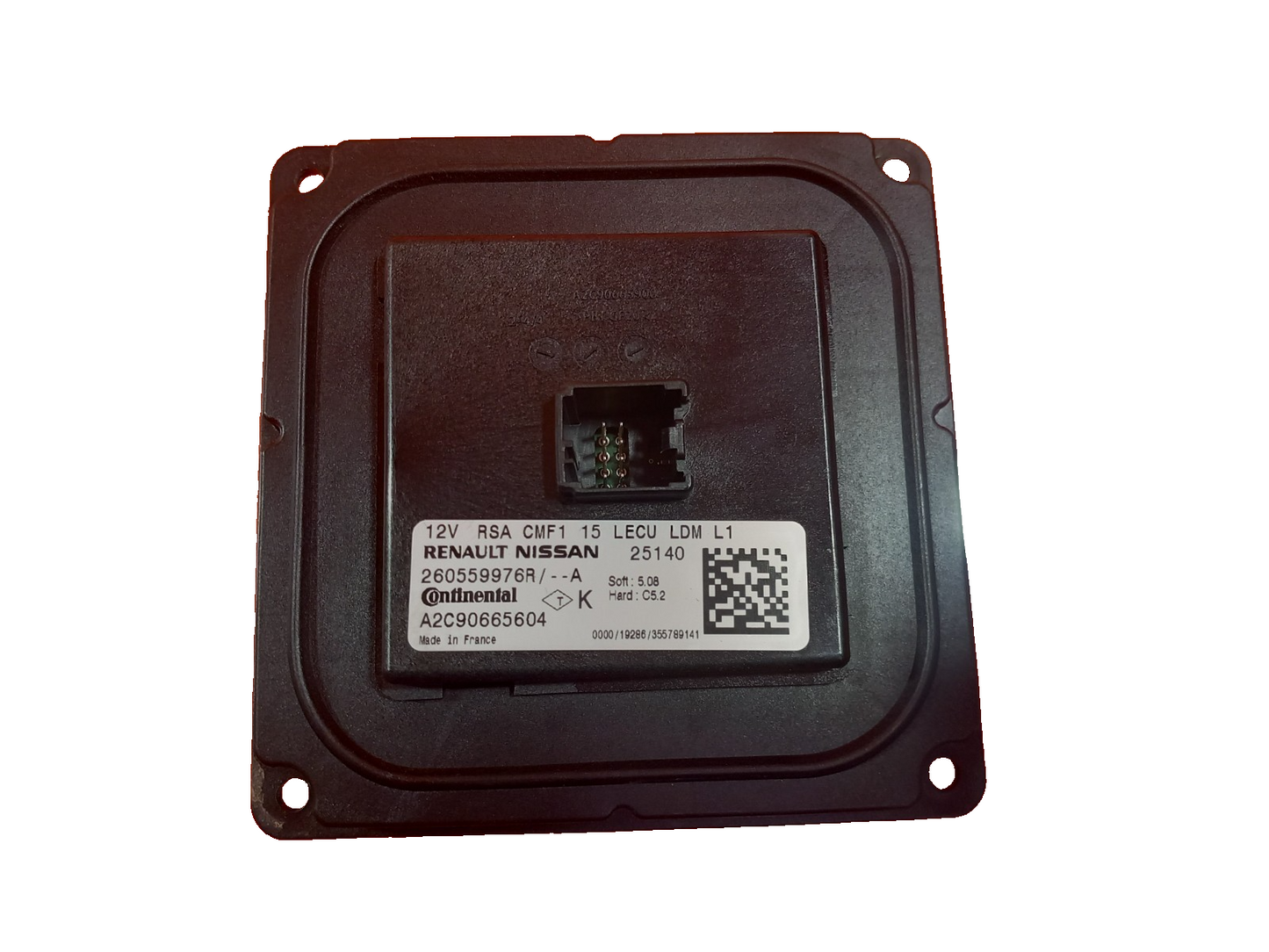 2025 Renault Kangoo MK3 LED Headlight Ballast Control Module 260559976R A408 - Image 1