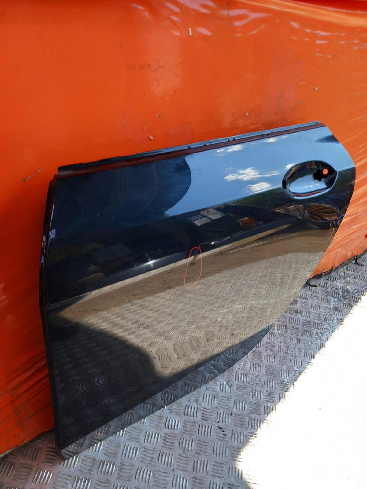 BMW F44 218I M Sport 1.5 Petrol 2020 Rear Left Door Black Scratches A386 - Image 3