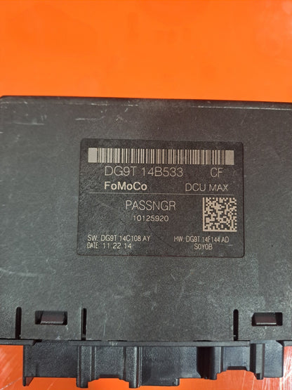 ✅2015 FORD MONDEO MK5 DOOR CONTROL MODULE FRONT LEFT DG9T-14B533-CF + WARRANTY - Image 8