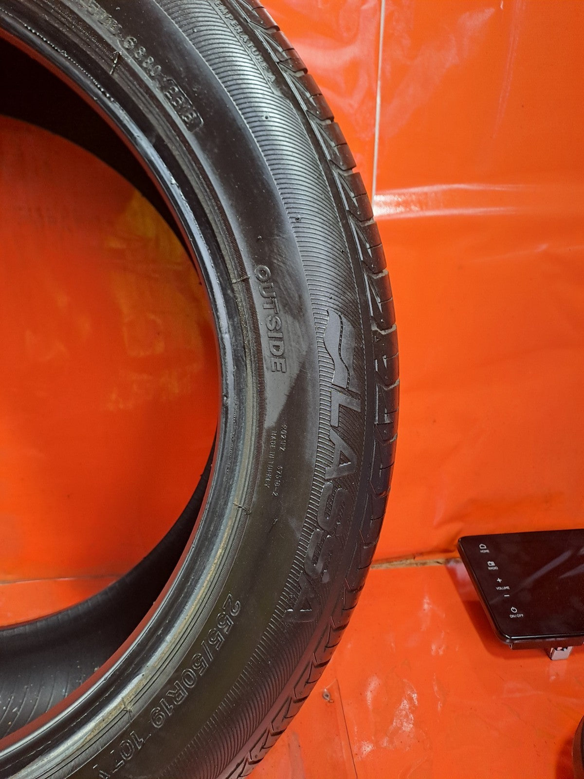 ✅COMPETUS LASSA 255/50 R19 TYRE 7.74 mm Warranty xAA - Image 2