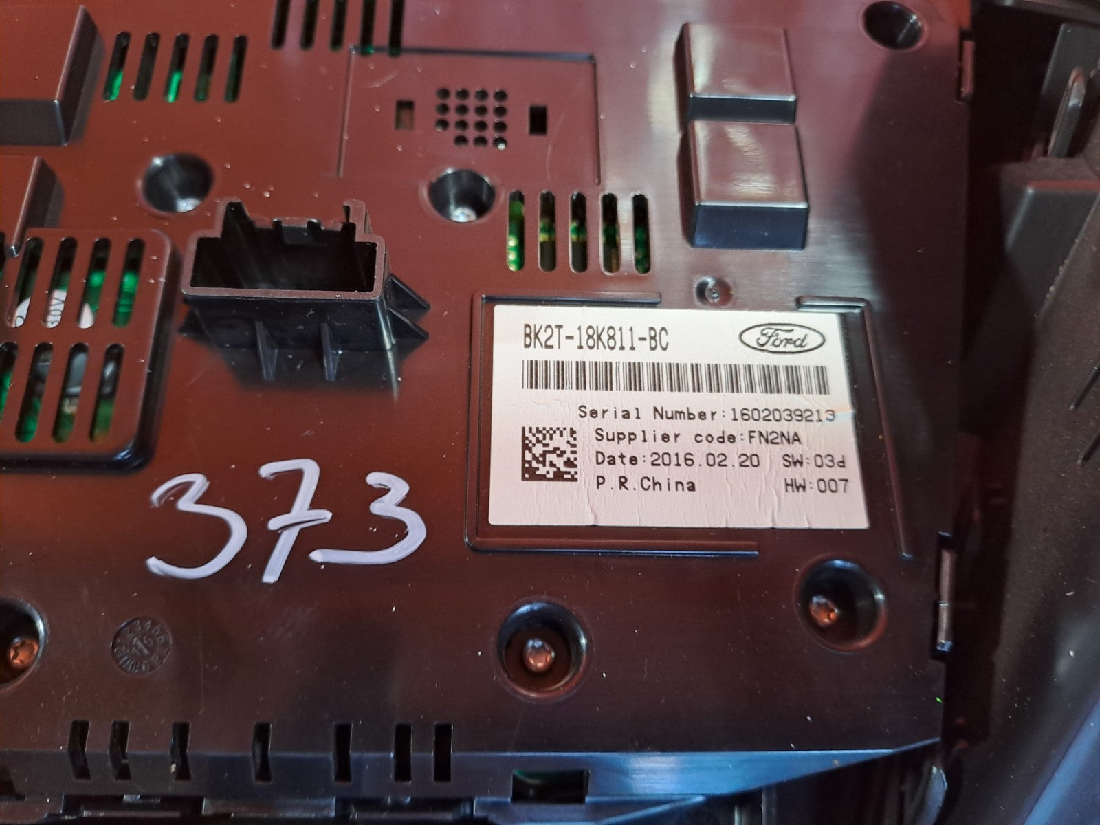 ✅2016 Ford Transit Custom Radio Control Switch BK2T-18K811-BC + Warranty A373 - Image 11