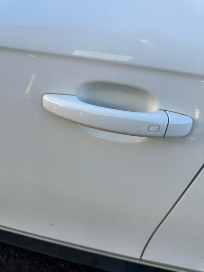 ✅2012 AUDI A4 B8 2.0D FRONT LEFT DOOR W/O MIRROR WHITE Y9C + WARRANTY A323 - Image 8