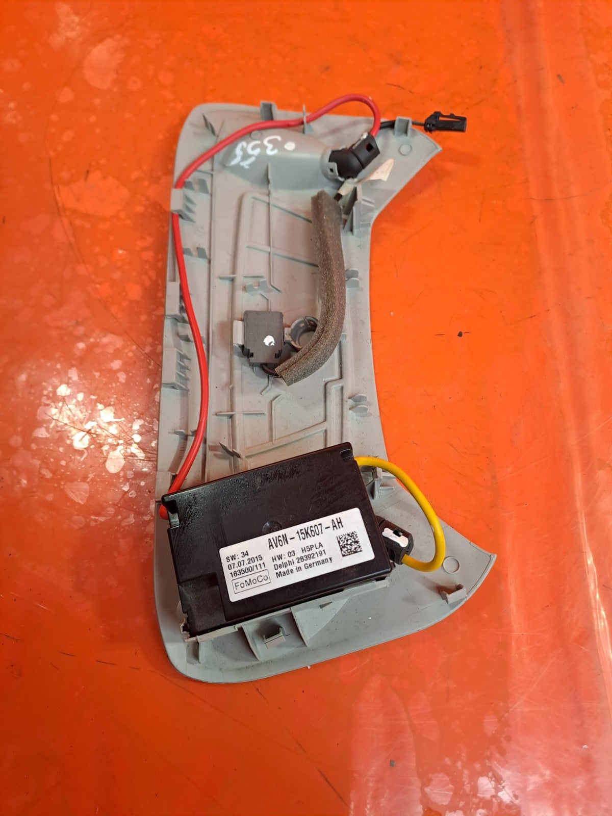 ✅FORD TRANSIT CONNECT 1.6 DIESEL 2015 INTERIOR MOTION ALARM SENSOR AV6N15K607AH - Image 6