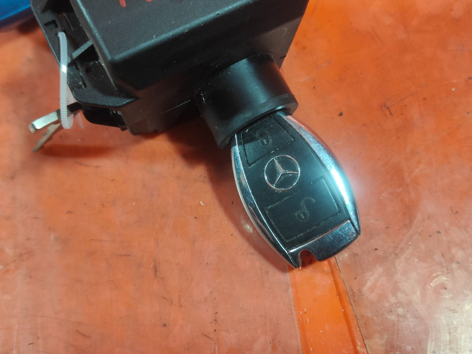 ✅2015 MERCEDES A200 W176 IGNITION KEY LOCK BARREL SWITCH & KEY A2469055501 A047 - Image 11