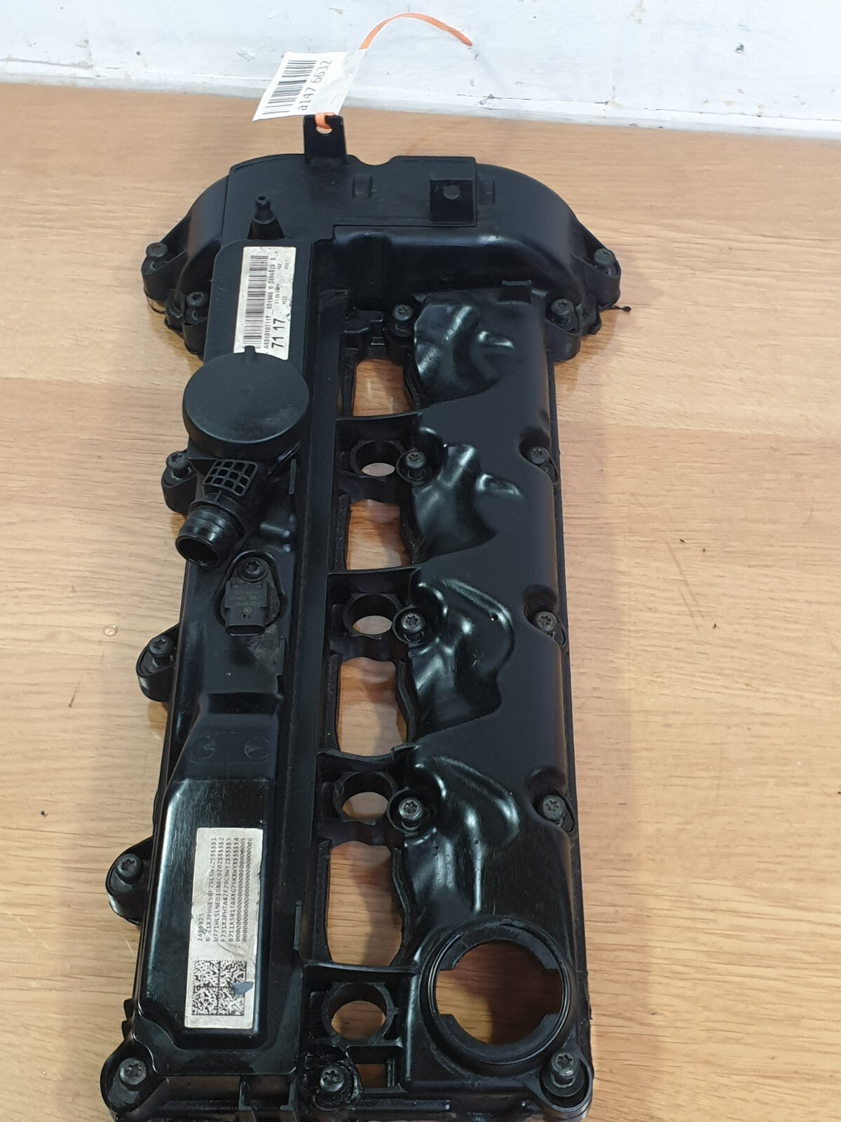 ✅2014 Mercedes C-Class W205 2.1 Diesel Engine Rocker Cover A6510107117 A147 - Image 5