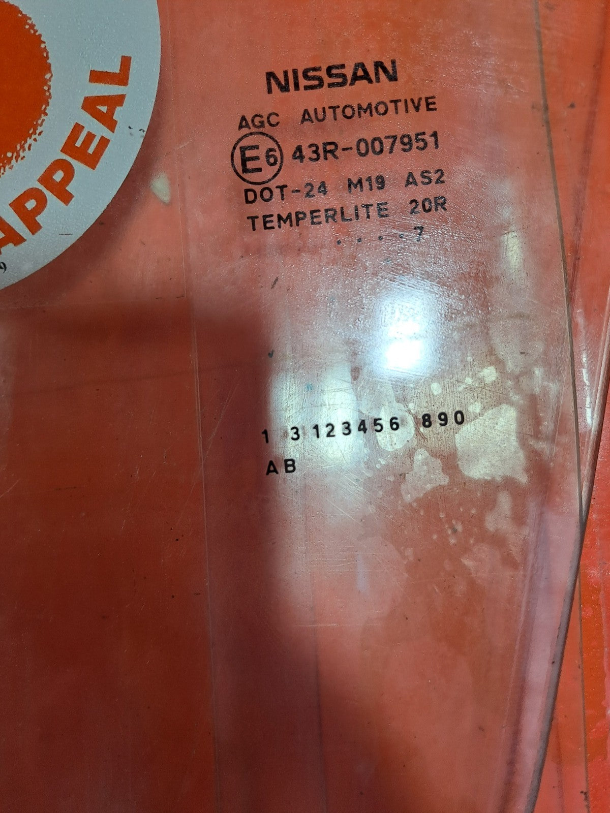 ✅2017 NISSAN JUKE TEKNA F15 FRONT LEFT DOOR GLASS WINDOW 43R-007951 + WARRANTY - Image 9