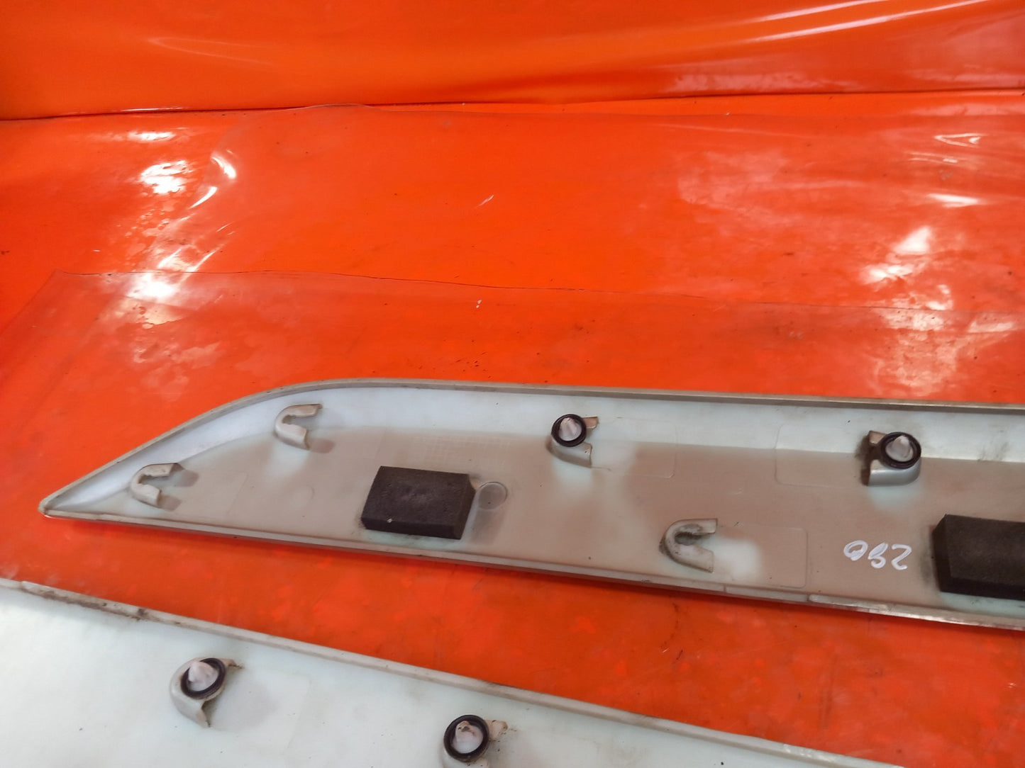 Ford Tourneo Custom 2015 Door Moulding Right Side BK21-V20780-ACW Silver A280 - Image 12