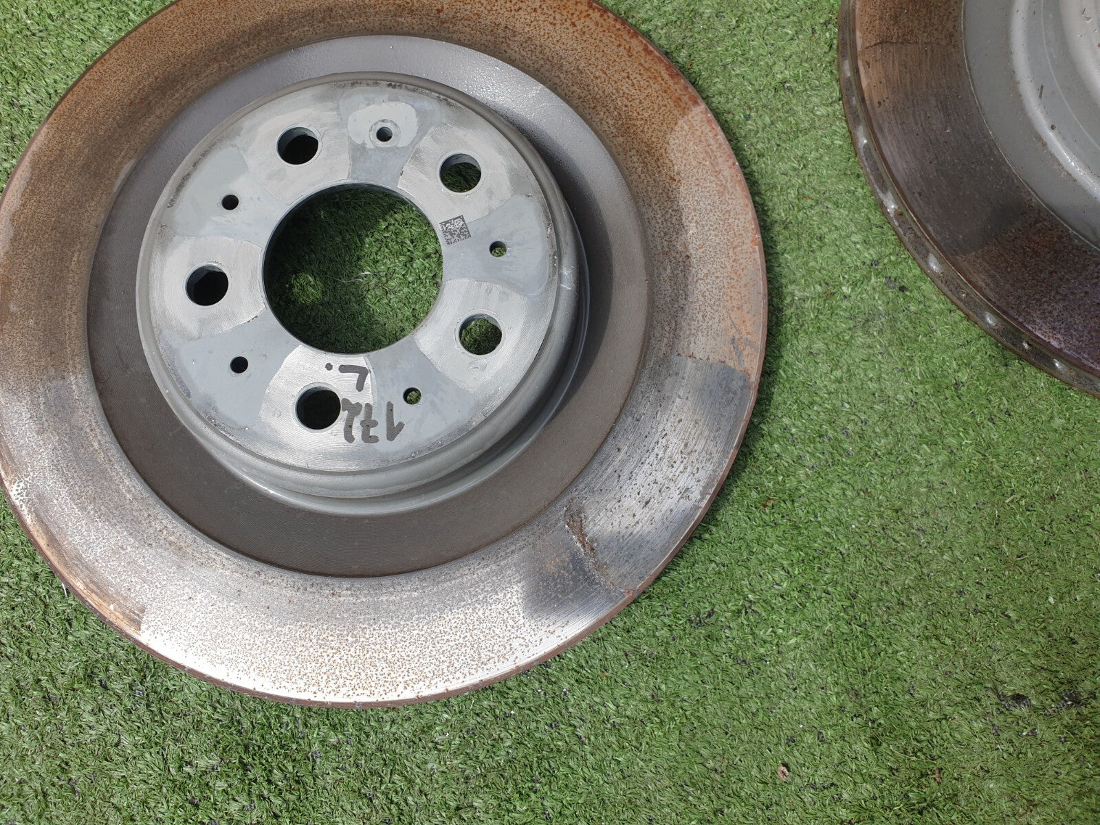 ✅2022 TESLA MODEL Y REAR LEFT & RIGHT BRAKE DISK PAIR + WARRANTY A172 - Image 5