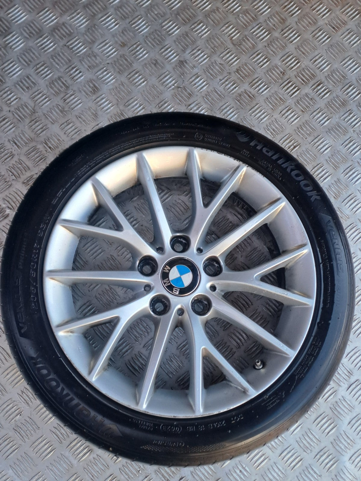 ✅BMW F23 218D Se 2.0 DIESEL 2019 ALLOY WHEEL WITH TYRE 205/50 R17 6796205 A344 - Image 2