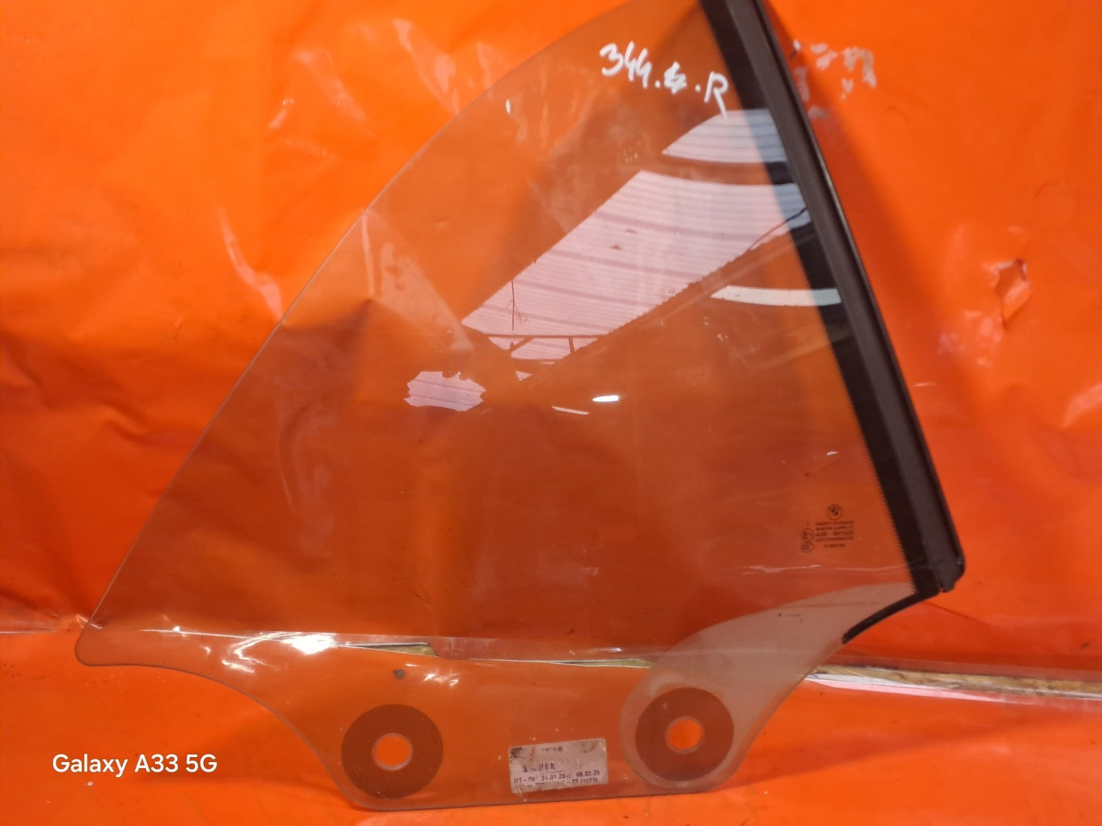 ✅BMW F23 218D 2.0 DIESEL 2019 REAR RIGHT DOOR WINDOW 43R-001025 Warranty A344 - Image 3