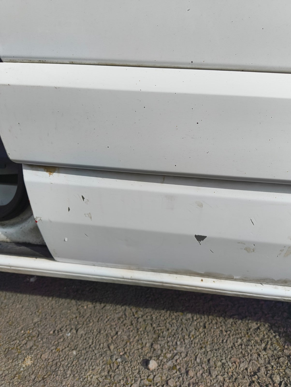 ✅Ford Tourneo Custom 2.2 Diesel 2015 Front Right Door Bare White Dent A377 - Image 4