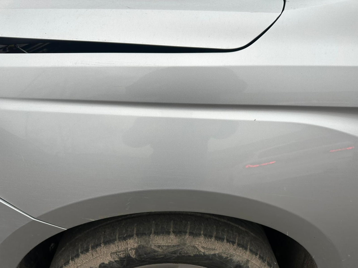 ✅2024 FORD TOURNEO CONNECT FRONT LEFT WING FENDER PANEL SILVER + WARRANTY A366 - Image 5