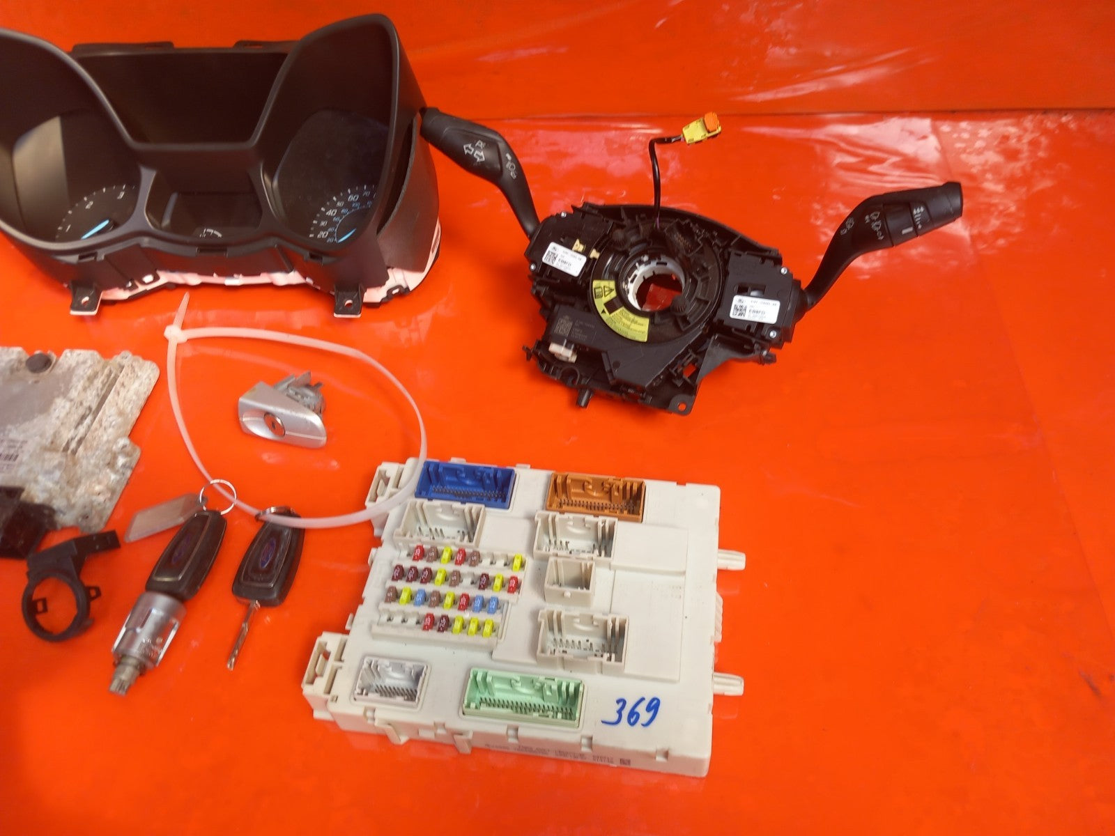 2017 Ford Transit Connect Engine ECU Kit FV61-12A650-BSA Warranty A369 - Image 5