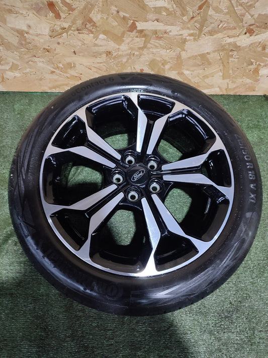 ✅FORD FOCUS ACTIVE 1.5 DIESEL 2022 ALLOY WHEEL WITH TYRE 215/50 R18 JX7J1007E1A - Image 1