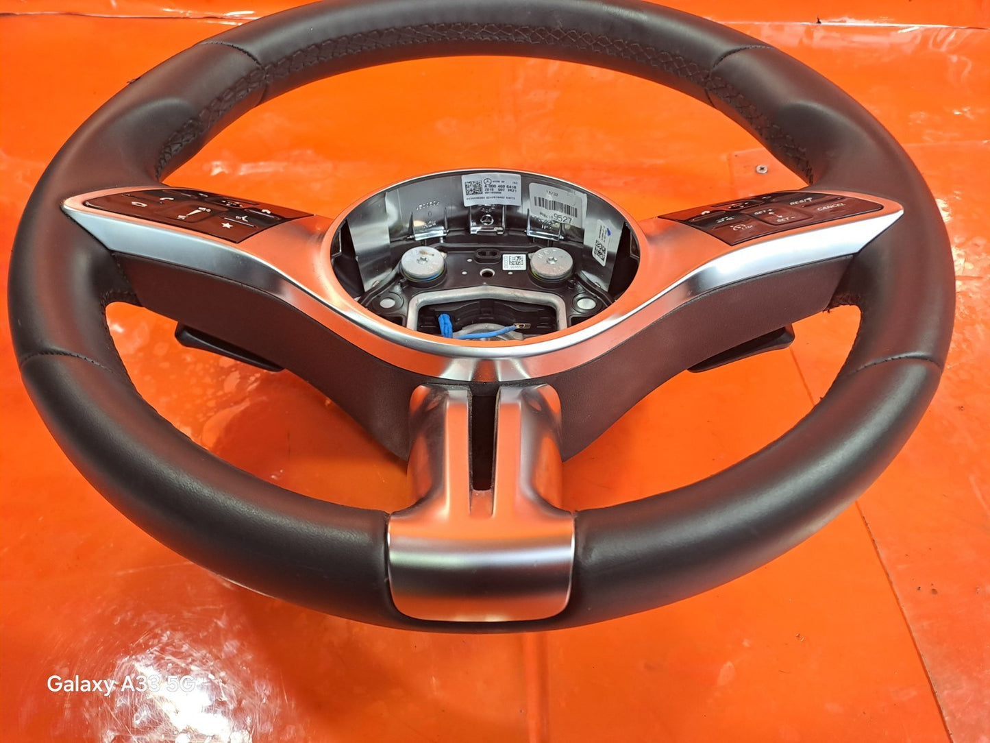 ✅MERCEDES A180 SPORT 1.3 PETROL 2025 STEERING WHEEL WITH PADDLES A0004606418 - Image 7