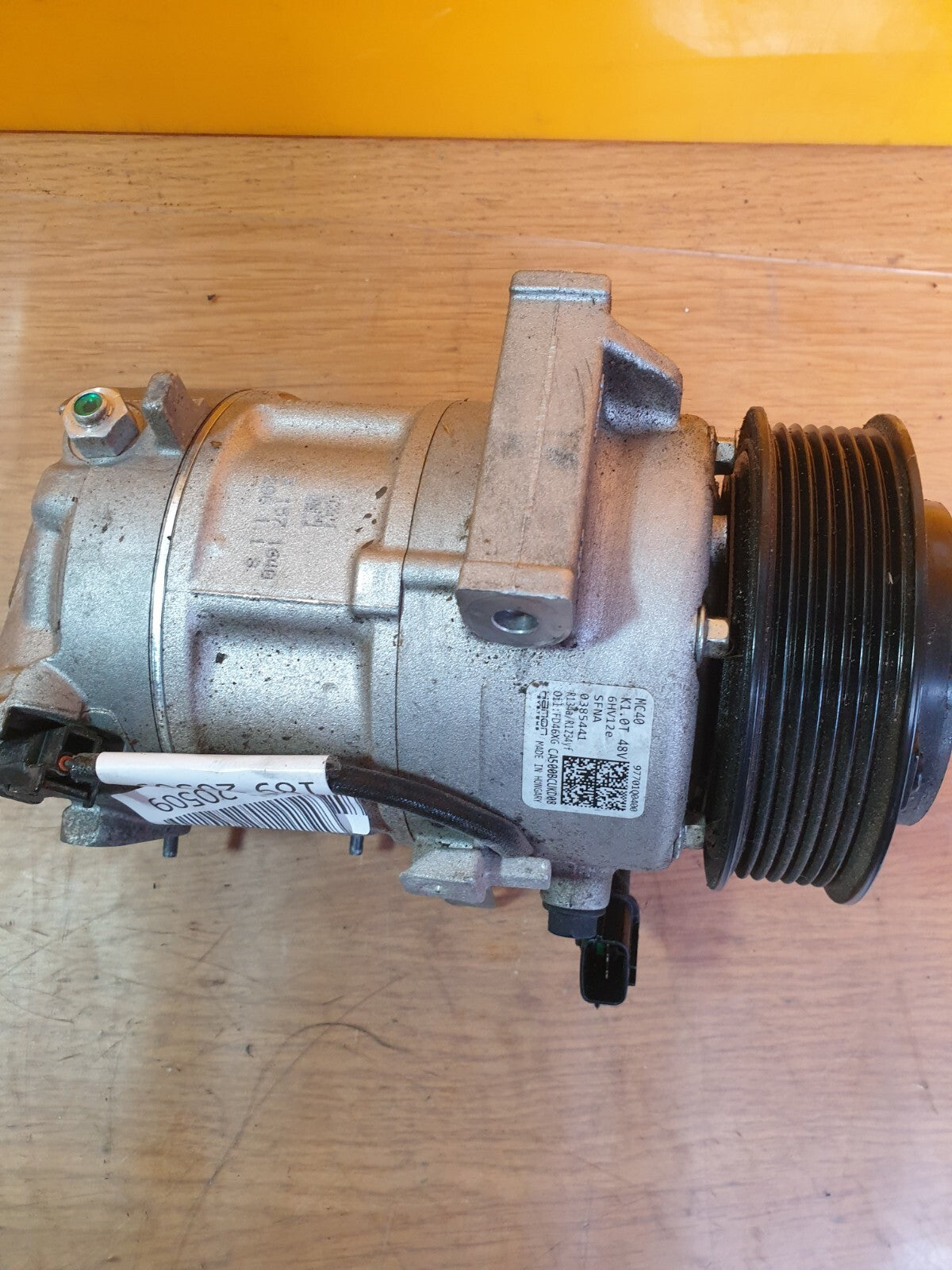✅2020-2025 HYUNDAI I20 MK3 AIR CON PUMP COMPRESSOR 97701-Q0400 + WARRANTY A189 - Image 2