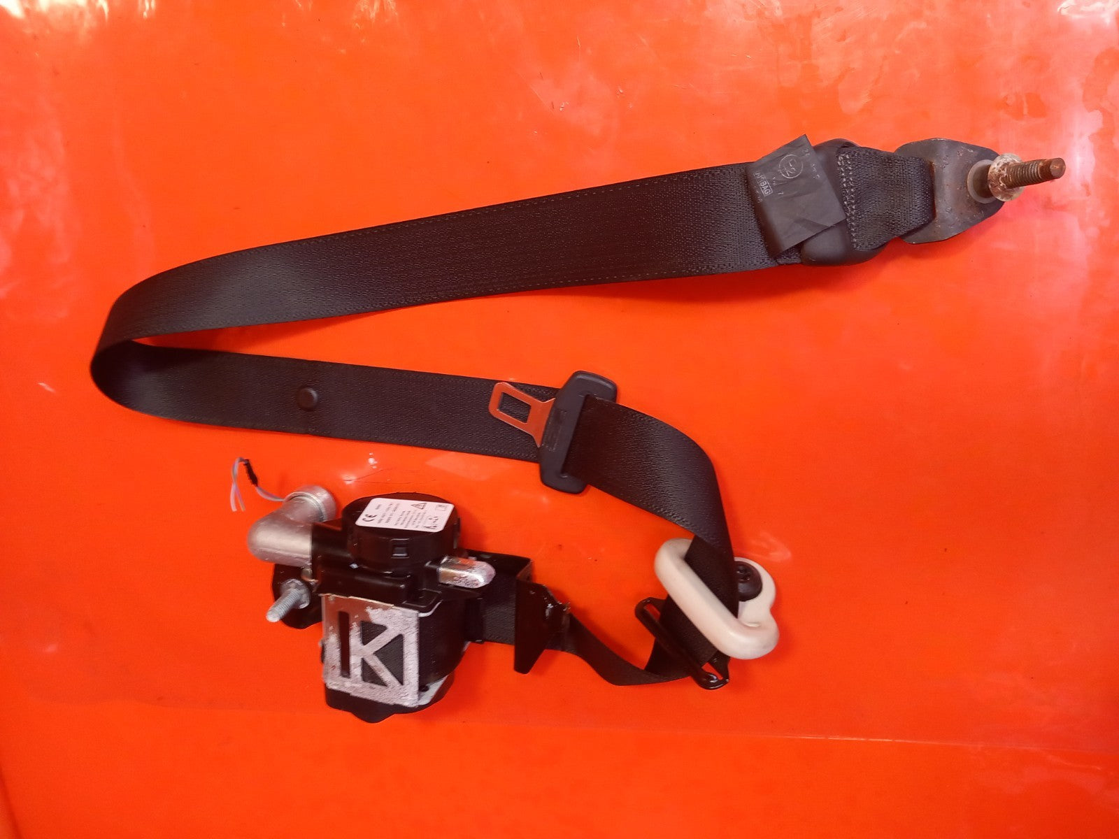 2019 Ford Galaxy MK3 Zetec Front Left Seat Belt EM2B-R61295-AE Warranty A345 - Image 11