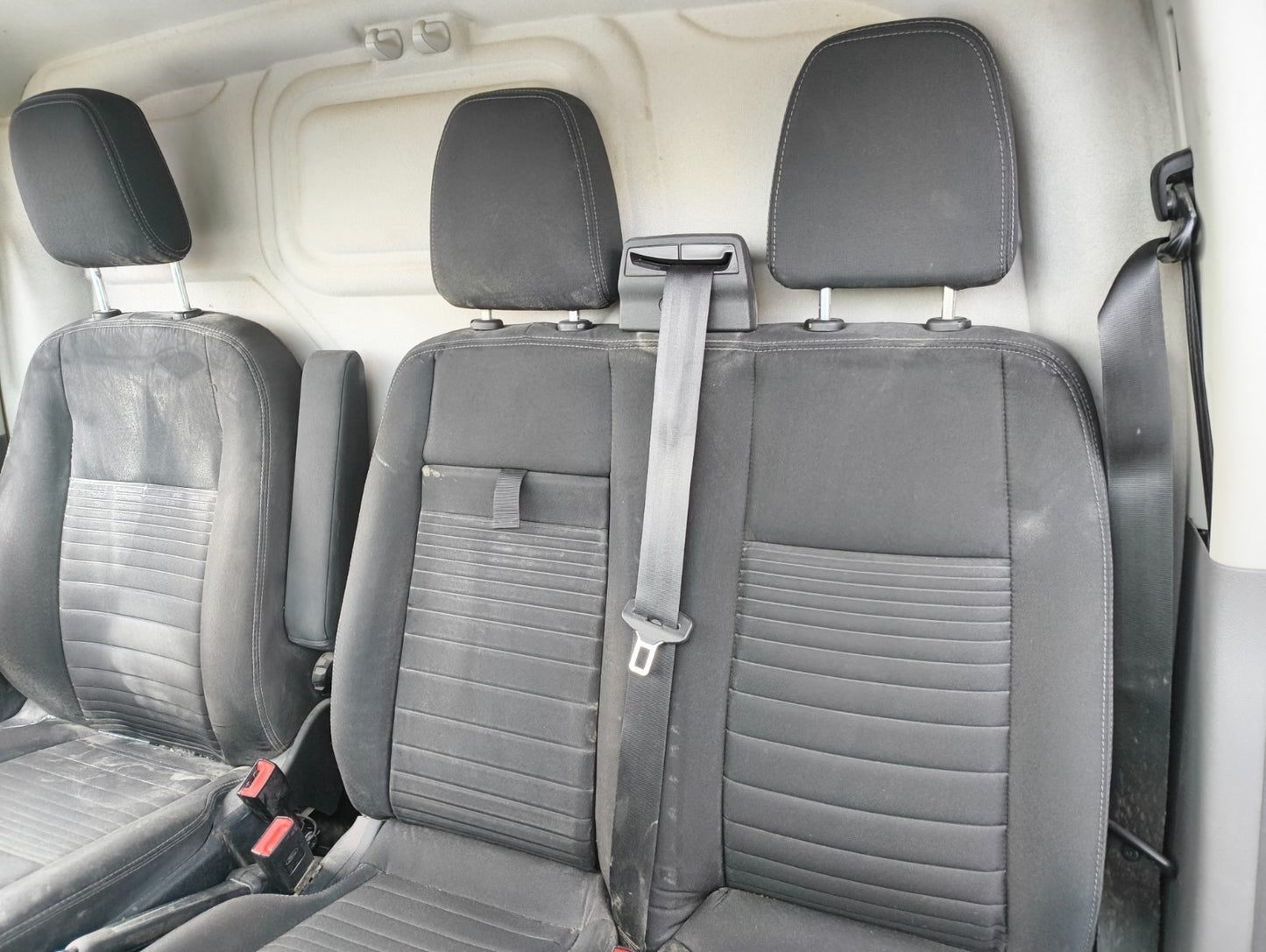 ✅2019 Ford Transit Custom Front Left Double Passenger Seat Heated +Warranty A383 - Image 2