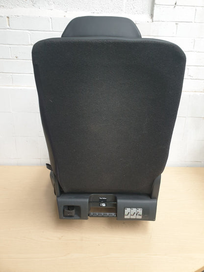 SKODA KAROQ 2020 REAR LEFT SEAT PASSENGER SIDE HALF LEATHER BLACK - Image 9
