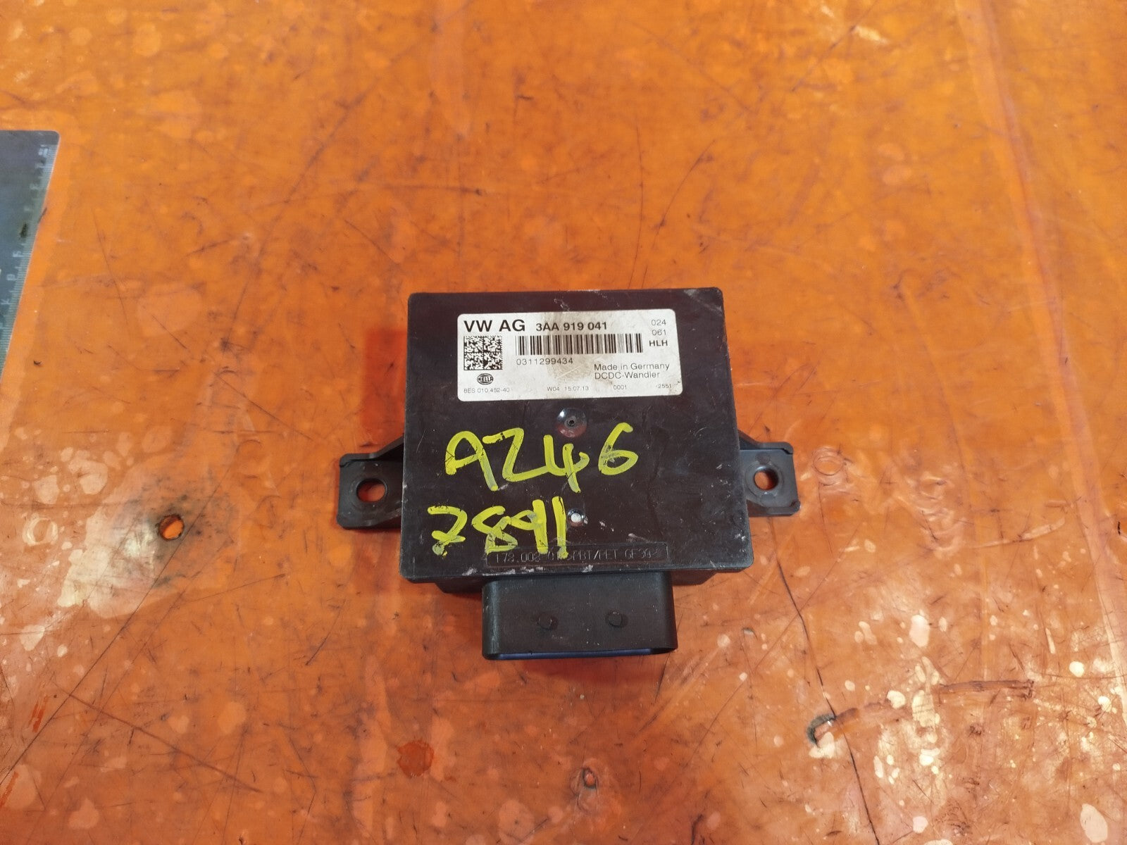 ✅Volkswagen Passat Cc Gt 2013 2.0 Diesel VOLTAGE STABILIZER CONTROL MODULE A246 - Image 1