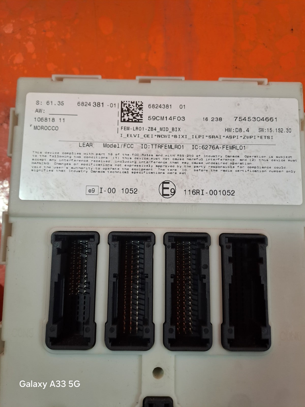 ✅BMW 318I F30 1.5 PETROL 2016 ENGINE ECU KIT 6824381 8691825 6805208 Warranty - Image 5
