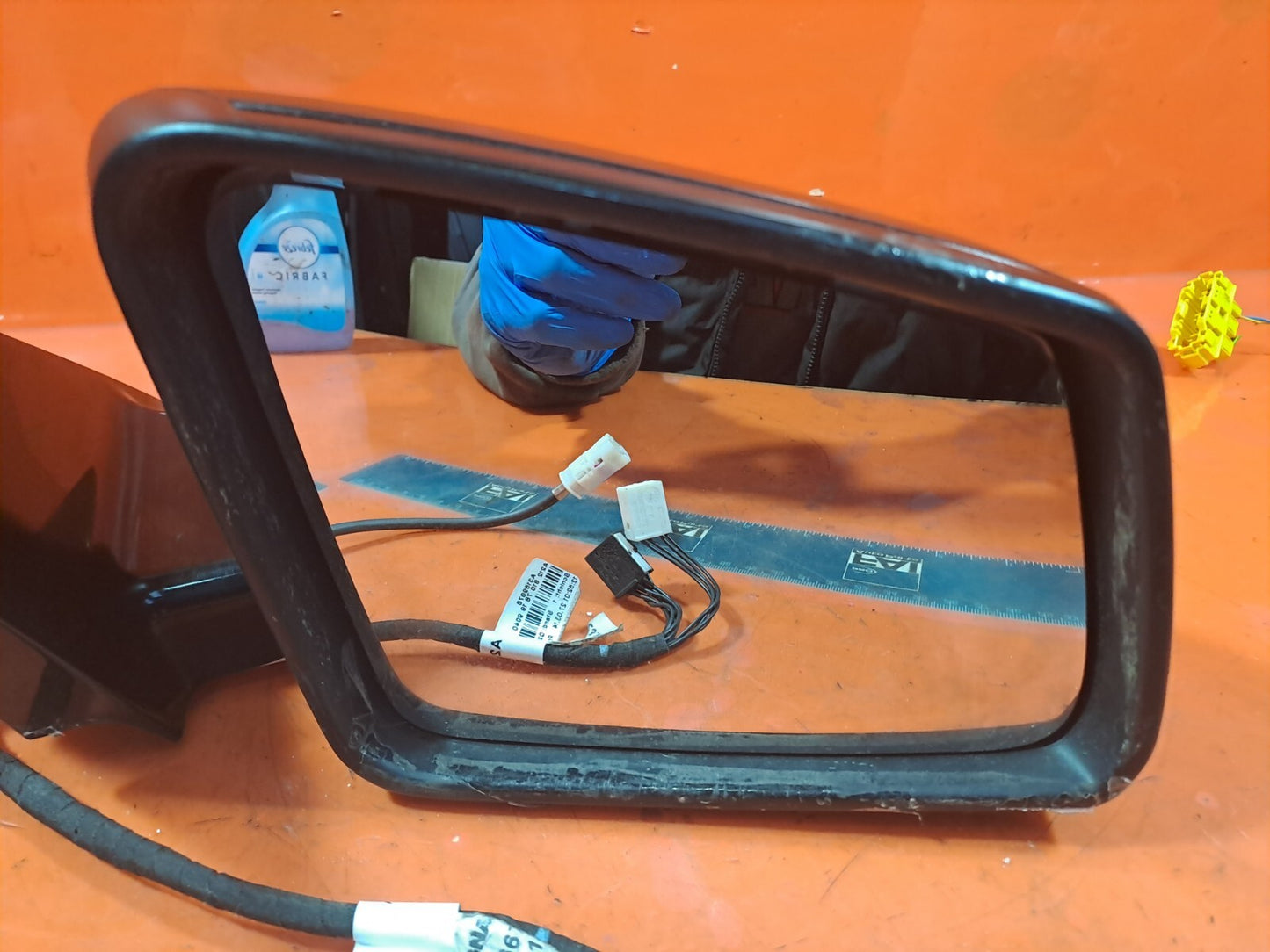 ✅2014 MERCEDES E CLASS W212 2.1D FRONT RIGHT WING MIRROR WITH CAMERA BLACK A115 - Image 3