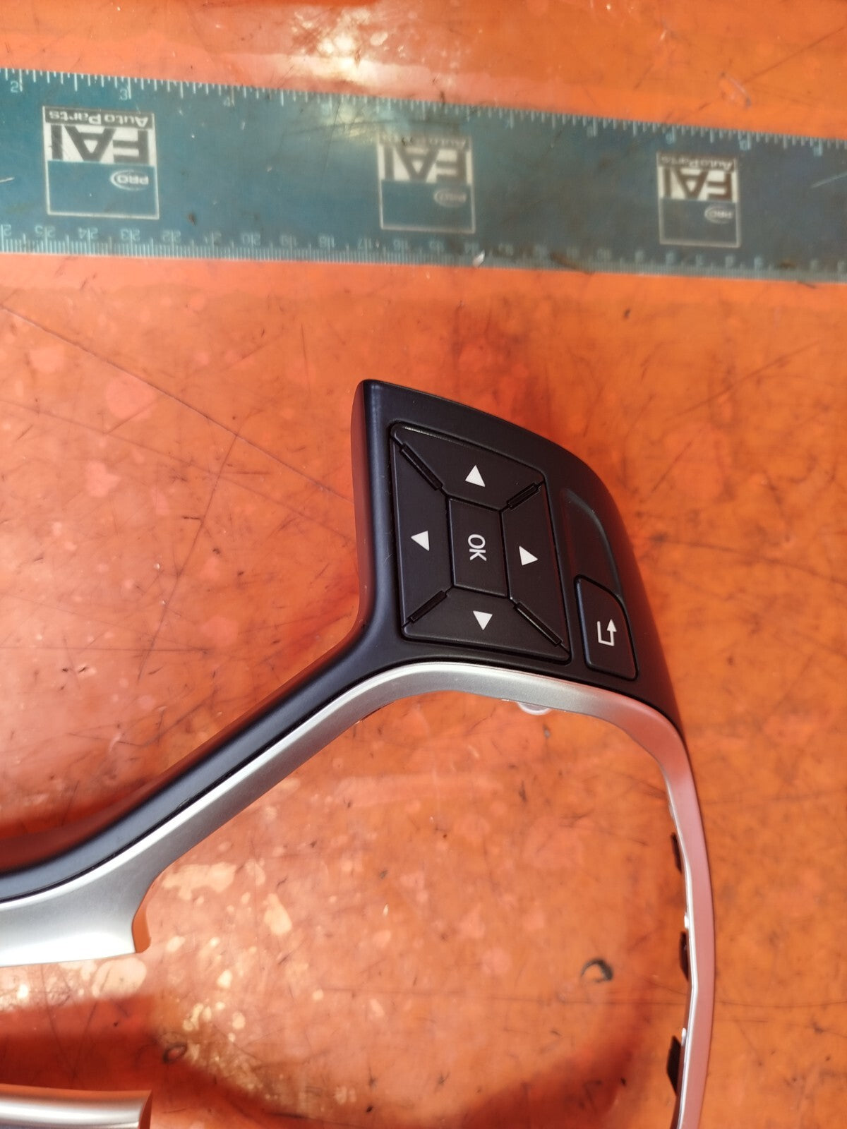 ✅MERCEDES A CLASS W176 STEERING WHEEL TRIM PANEL COVER A2185400262 +WARRANTY xAA - Image 5
