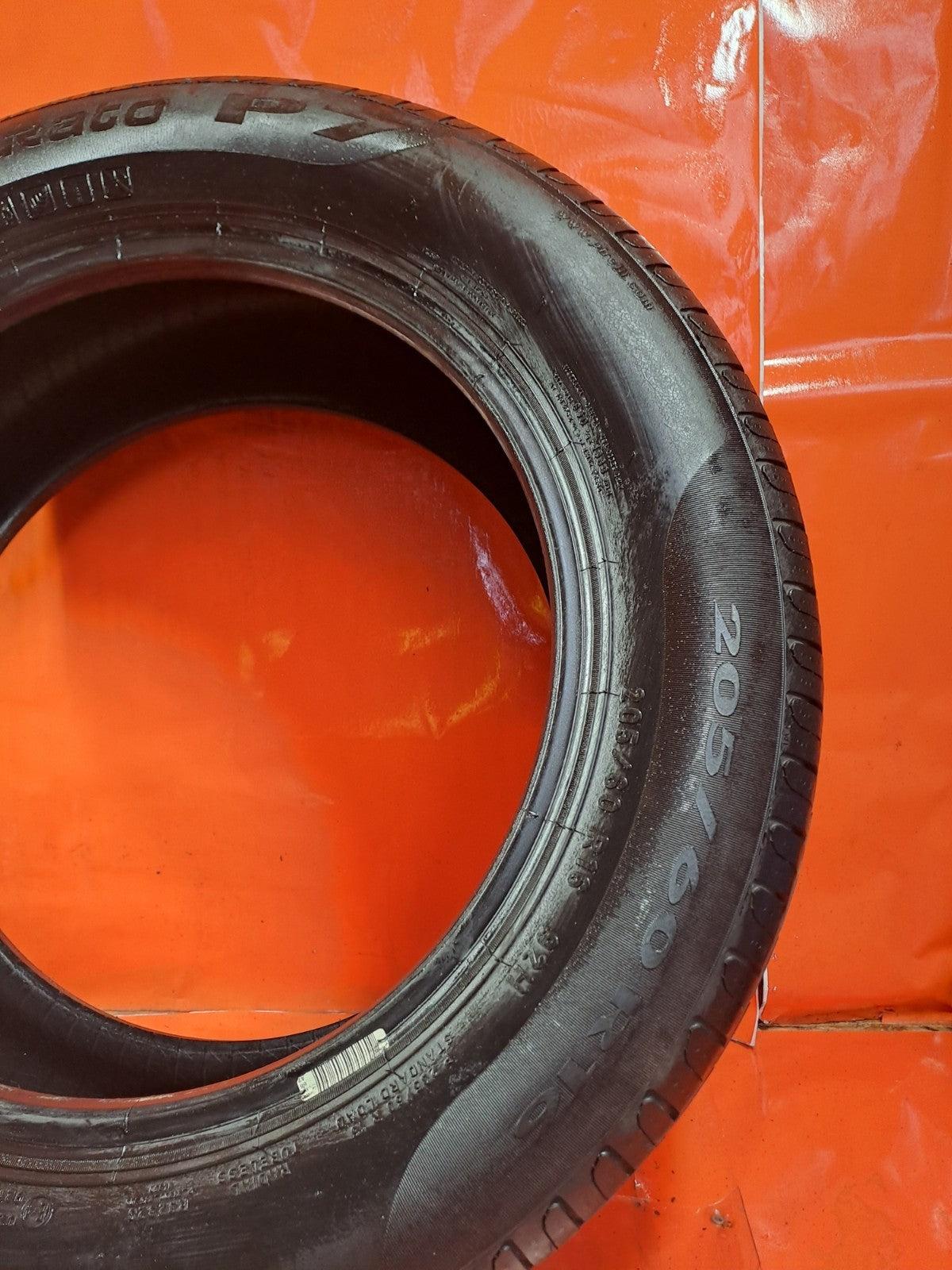 ✅PIRELLI CINTURATO P7 205/60 R16 TYRE 4.65 mm Warranty xAA - Image 2