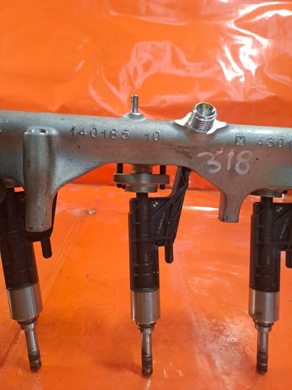 ✅2016 BMW 2 SERIES M240I F22 FUEL INJECTION RAIL 7639975 + WARRANTY A318 - Image 6
