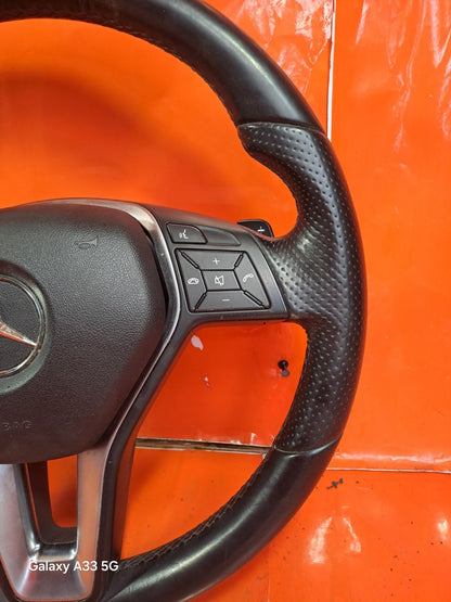 ✅2013 MERCEDES E CLASS W212 2.1D STEERING WHEEL A2184600118 + WARRANTY A271 - Image 5