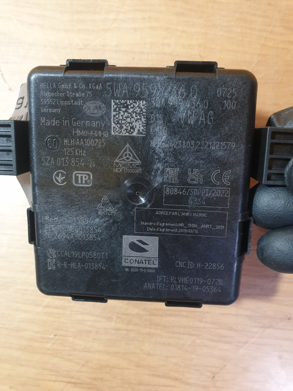 ✅2023 CUPRA FORMENTOR KEYLESS ENTRY CONTROL MODULE 5WA959436Q + WARRANTY A173 - Image 5