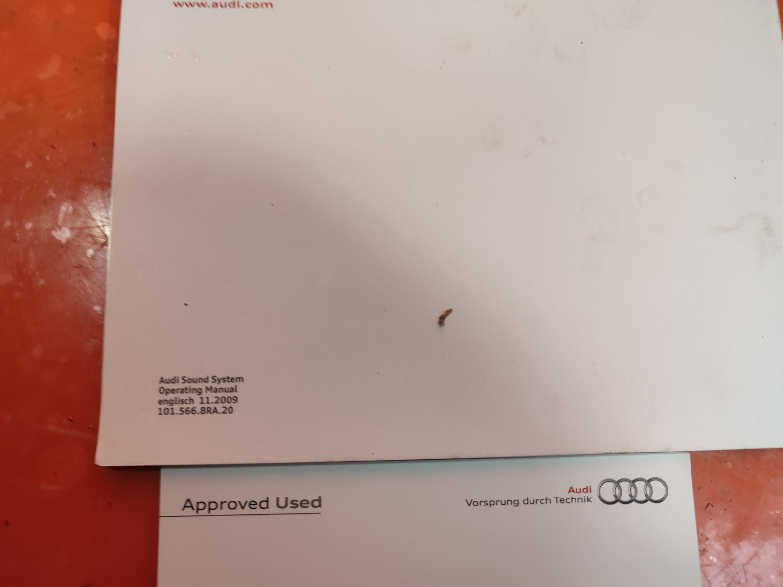 ✅AUDI A5 S LINE 2.0 PETROL 2010 OWNERS MANUAL HANDBOOK Warranty A223 - Image 7