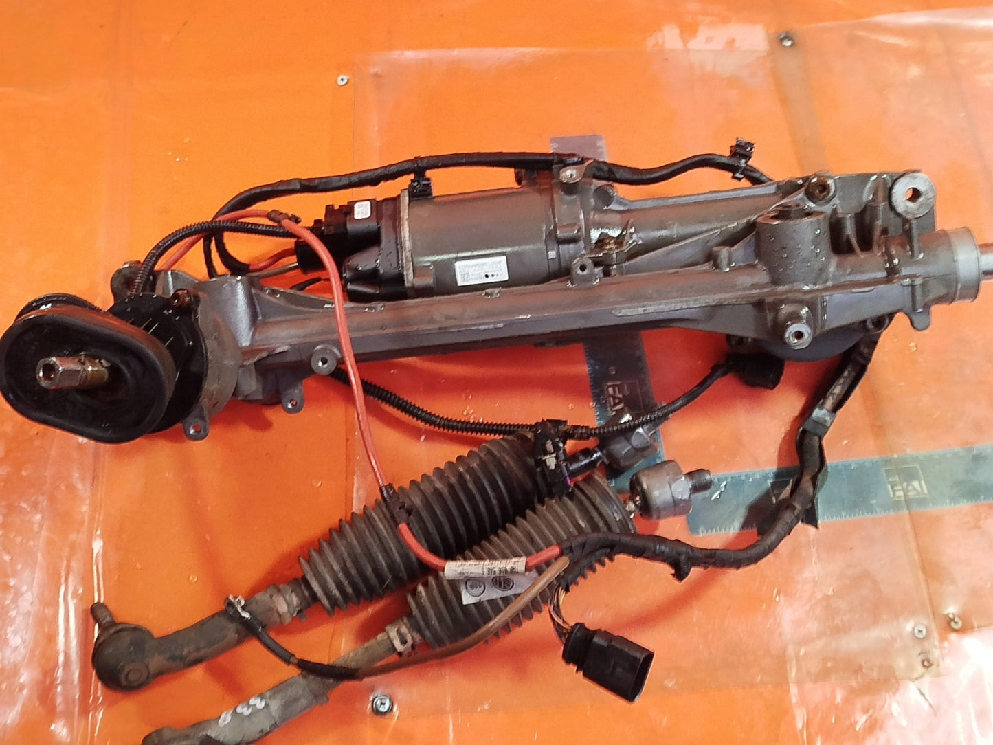 ✅AUDI A3 1.6 DIESEL 2013 POWER STEERING RACK 5Q0909144M Warranty A338 - Image 2
