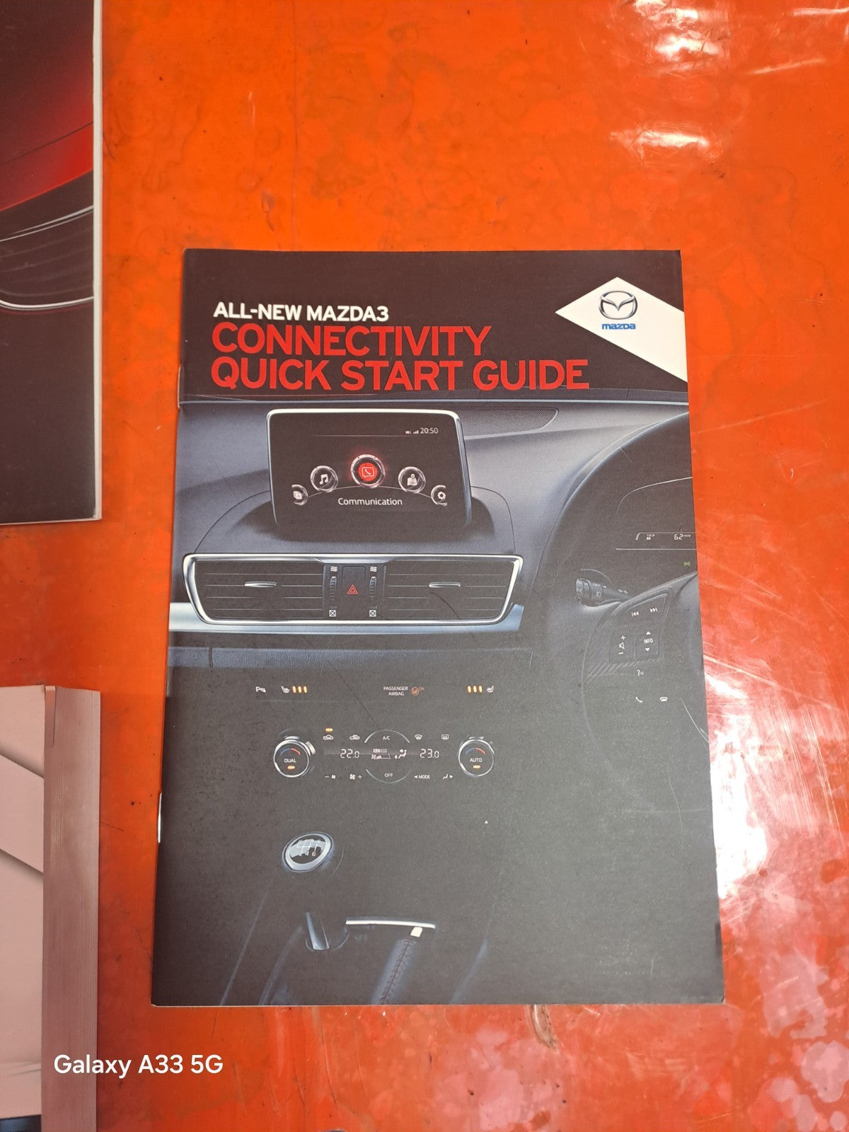 ✅MAZDA 3 HANDBOOK OWNERS MANUAL WALLET + WARRANTY xAA - Image 7