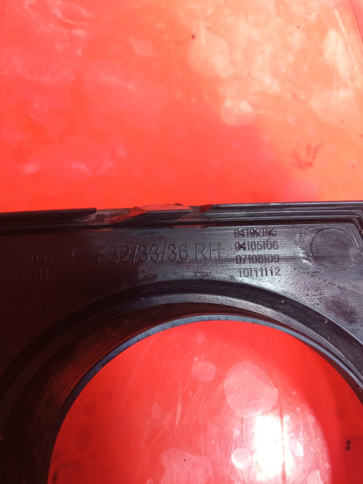 ✅2016 BMW 4 Series F33 Front Right Fog Light Grille 7309624 + Warranty A368 - Image 10