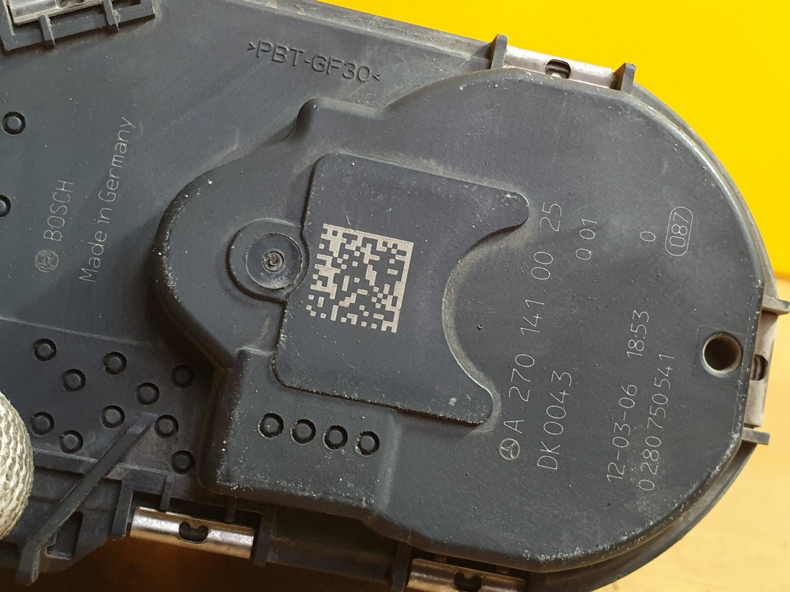 ✅2012 Mercedes B Class W246 1.6 Petrol Throttle Body A2701410025 + Warranty A132 - Image 11