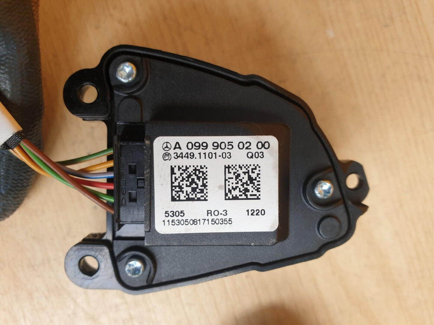 2015 MERCEDES C200 W205 2.0 PET STEERING WHEEL SWITCH & BUTTONS A0999050300 A048