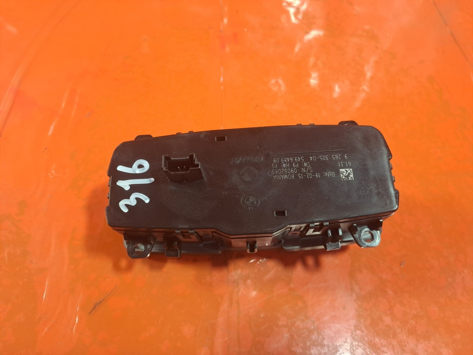 ✅BMW 118D F20 2.0 Diesel 2015 Headlight Control Switch Panel 9265305 Warranty - Image 9