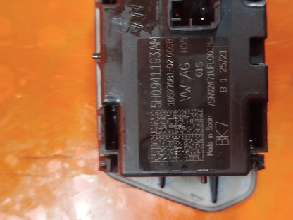 ✅2021 VW GOLF R-LINE MK8 HEADLIGHT FOG LIGHT CONTROL HAZARD SWITCHES 5H0941193AM - Image 5