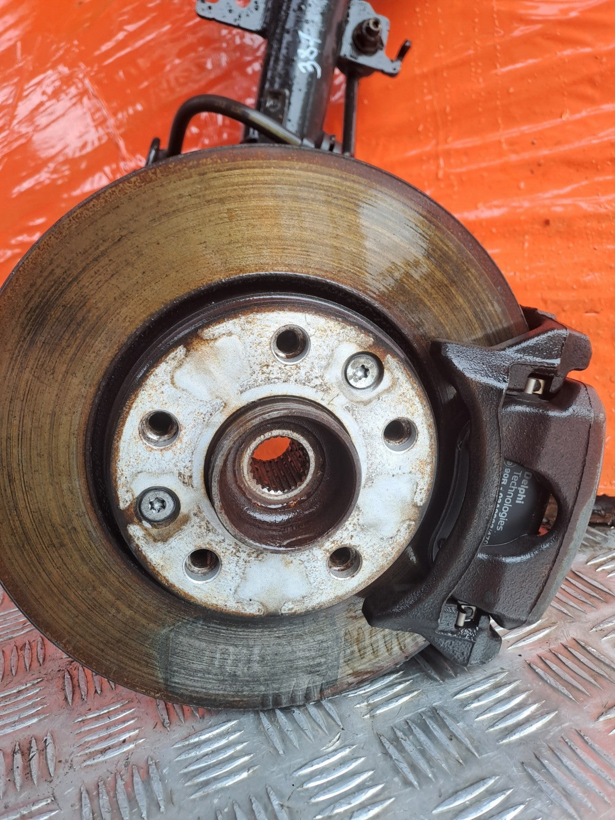 Renault Megane MK4 1.3 Petrol 2019 Front Right Suspension Leg Hub 543025368R - Image 7