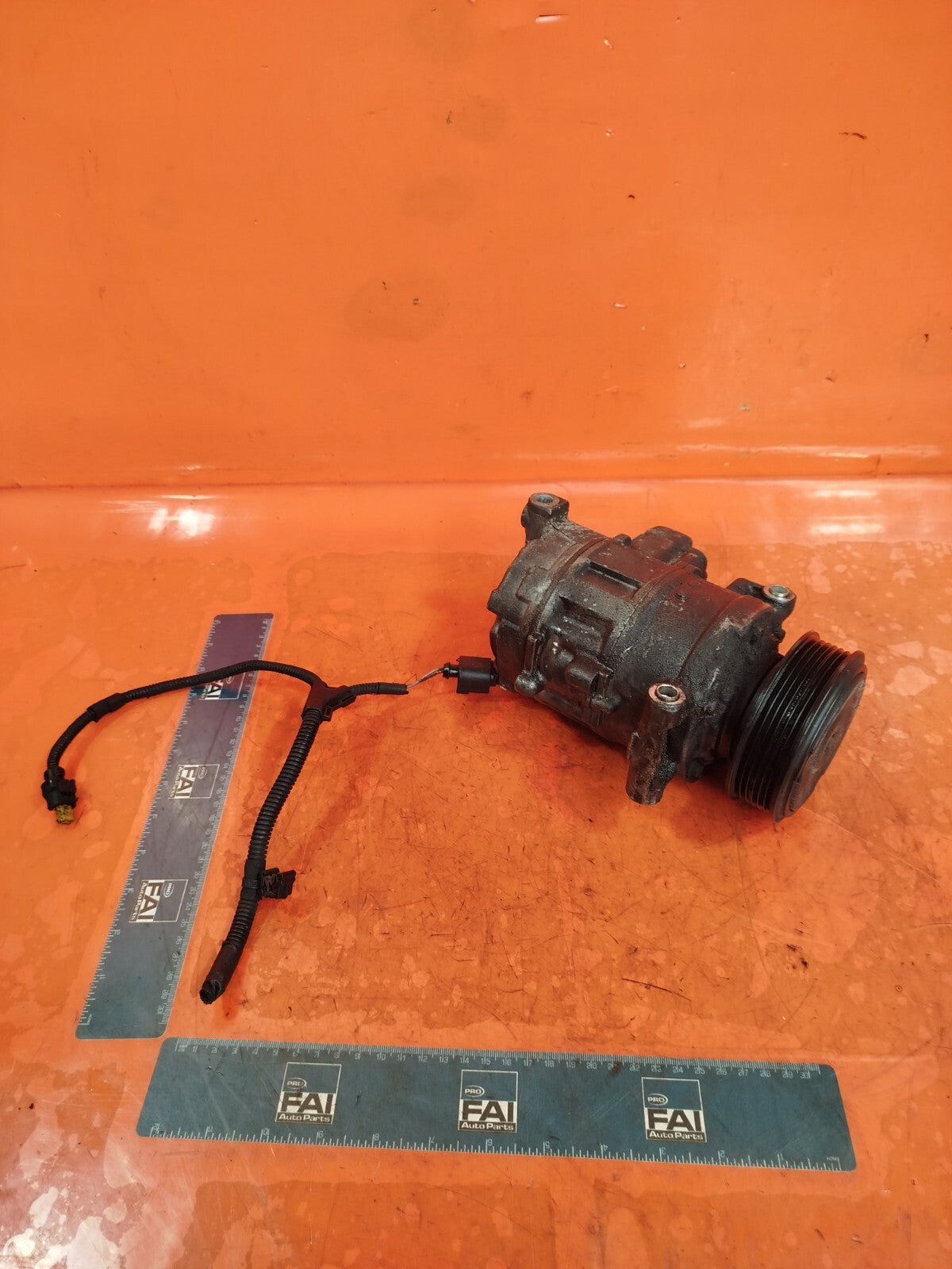 ✅AUDI A5 S LINE CABRIO 2.0 PETROL 2009 AIR CON COMPRESSOR PUMP 8KD260805 A234 - Image 4