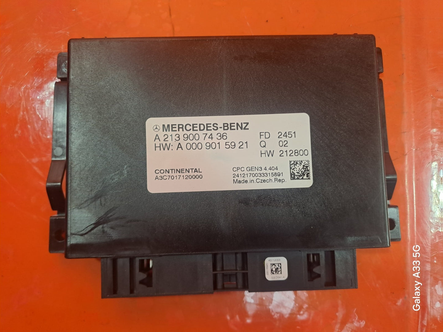 ✅2025 MERCEDES A CLASS W177 GEARBOX CONTROL MODULE ECU A2139007436 WARRANTY A311 - Image 1