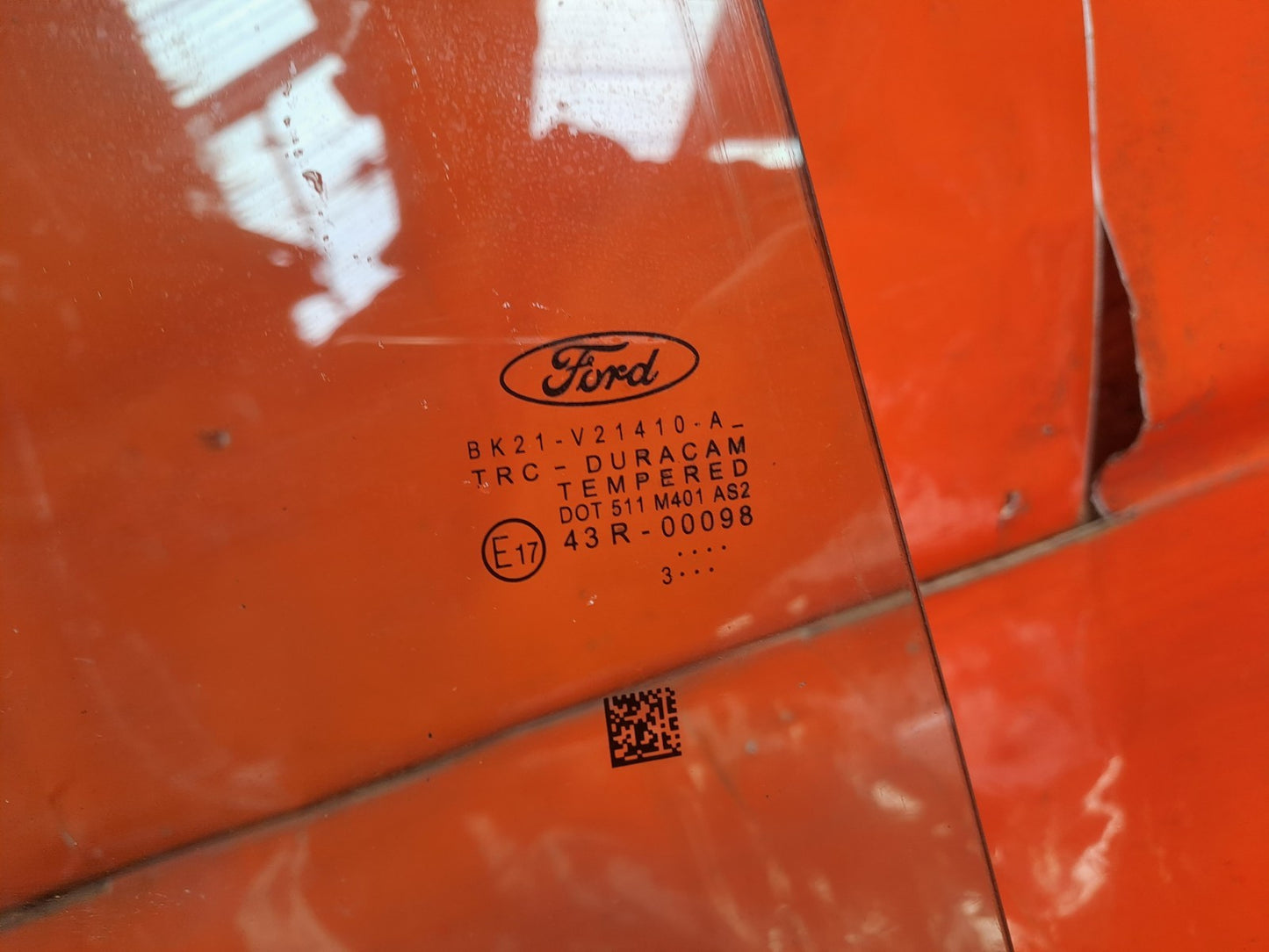 ✅Ford Transit Custom 2.2 Diesel 2014 Front Right Door Window Glass BK21V21410A - Image 8