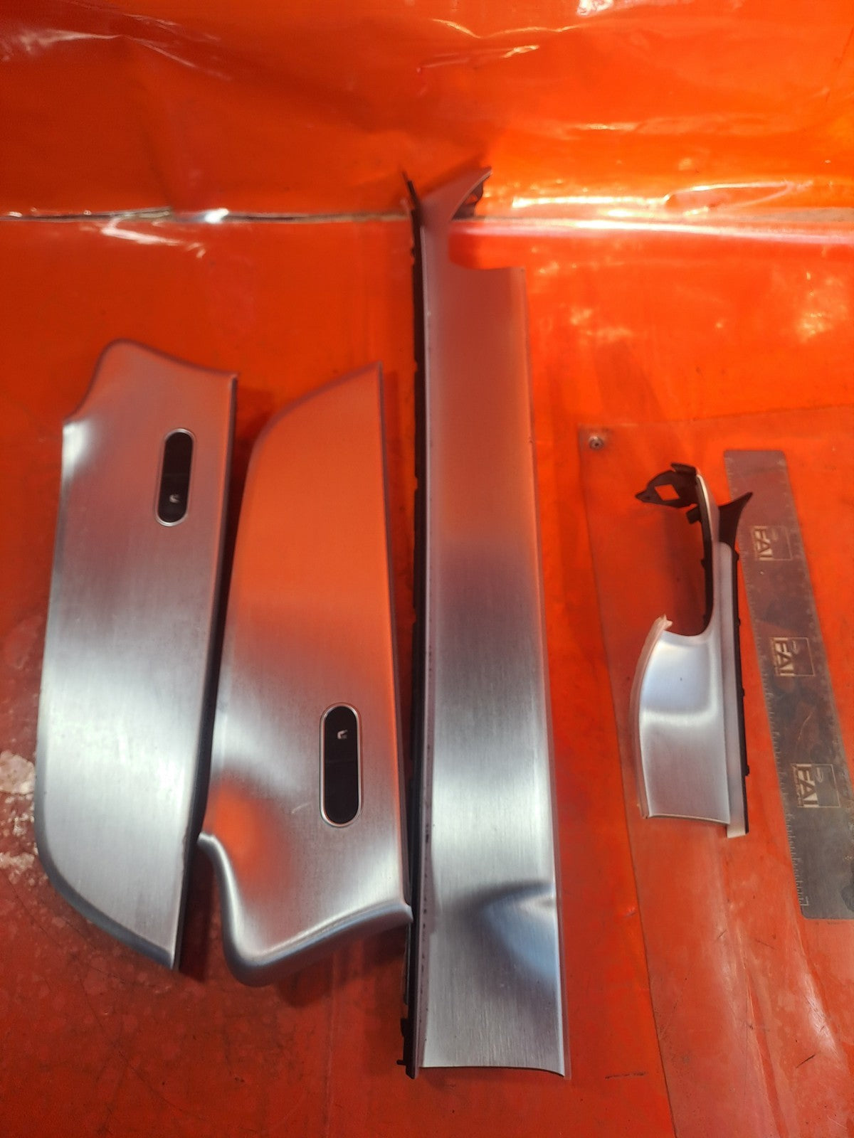 ✅2021 MERCEDES CLA C118 AMG LINE FRONT DOORS DASH TRIM COVERS A1776808401 - Image 6