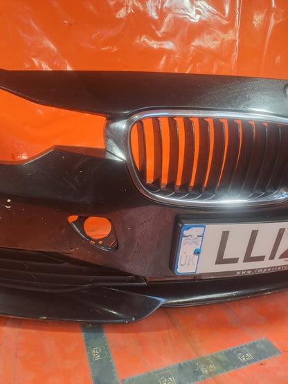 ✅BMW 3 SERIES F30 320D 2.0 DIESEL 2012 FRONT BUMPER BLACK Warranty A321 - Image 6