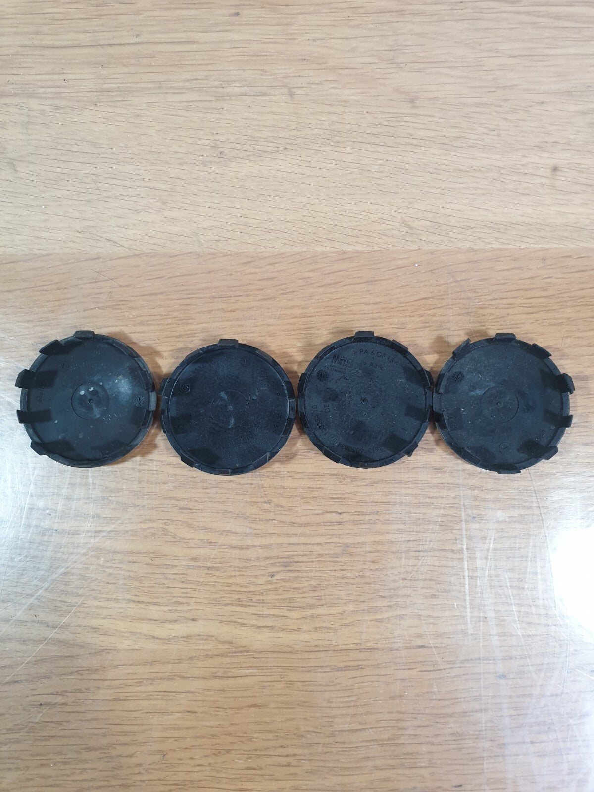 2006 BMW 7 SERIES E66 4.8P ALLOY WHEEL CENTER HUB CAP SET 6850834 +WARRANTY A208 - Image 4